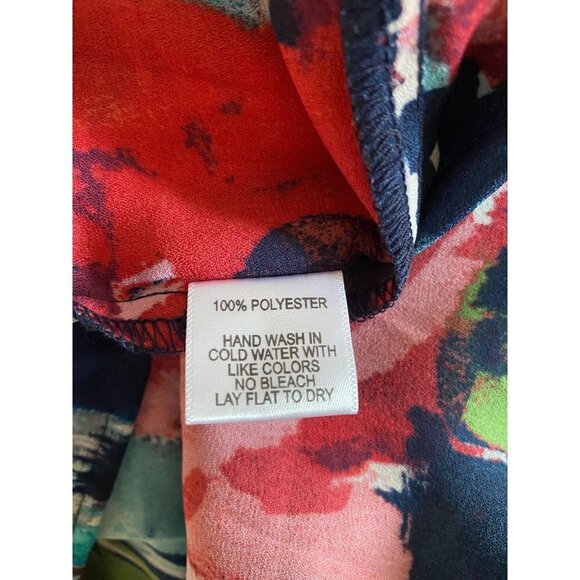 NWT Gibson X International Women's Day Flowy Floral Halter Midi Sundress L - Picture 8 of 8